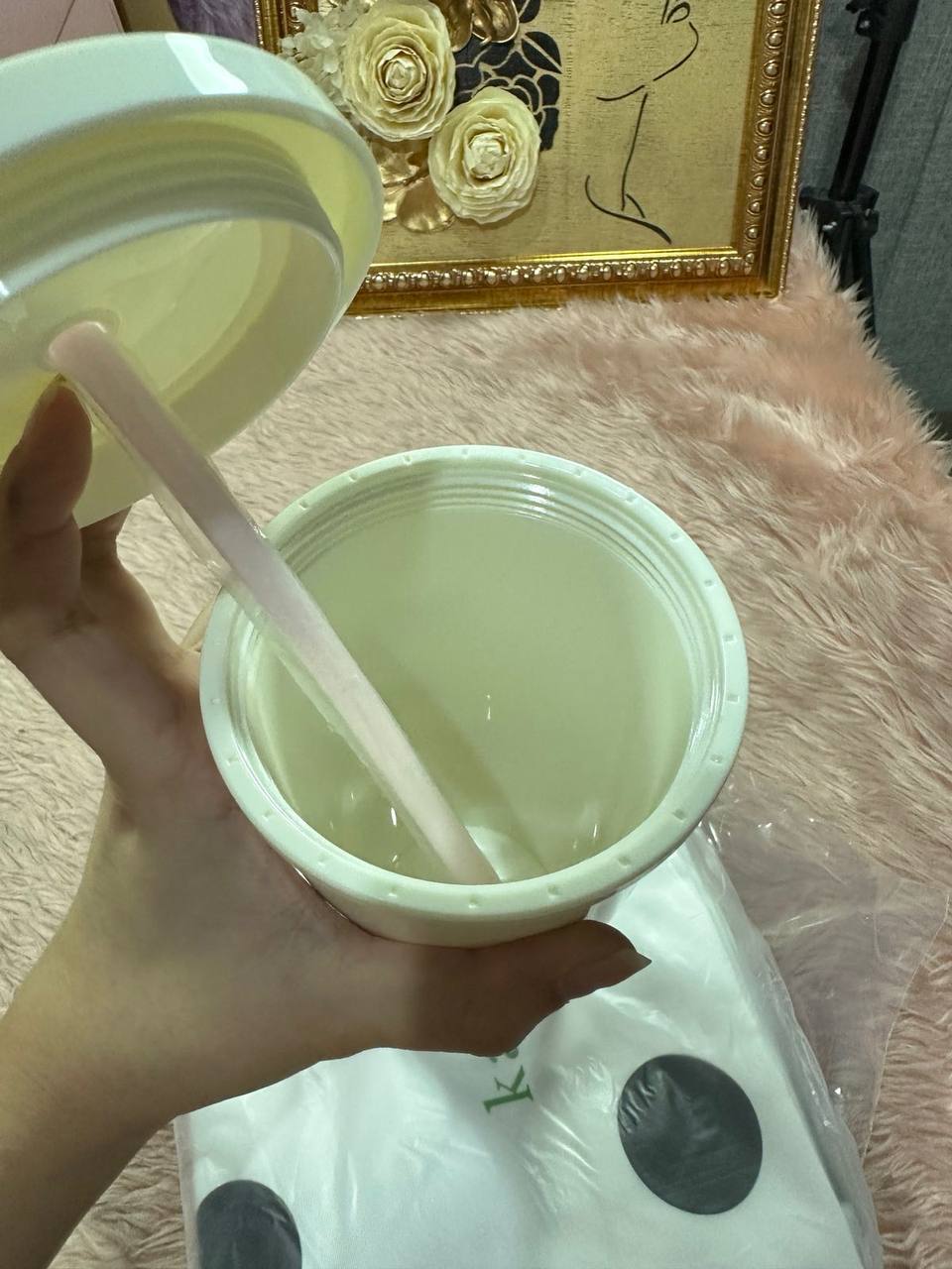 ORIG &amp; IMPORTED Kate Spade KS Insulated Plastic Tumbler with Reusable Straw for Bridesmaids, 20 Ounces, Blushing Floral