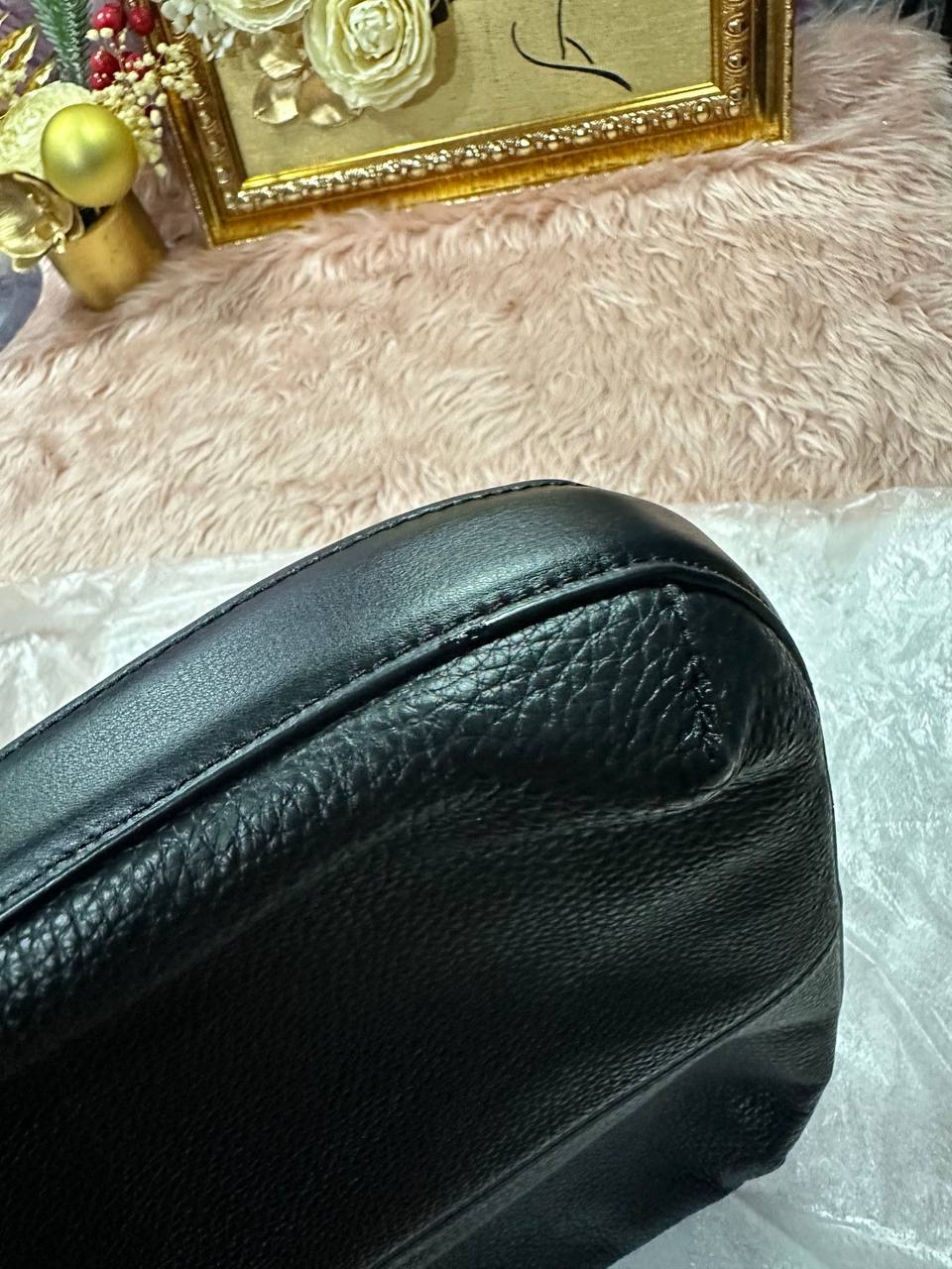 ORIG & IMPORTED COACH Mae File Crossbody Black Bag