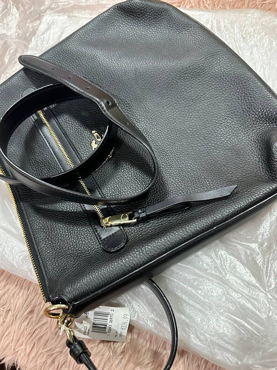 ORIG & IMPORTED COACH Mae File Crossbody Black Bag