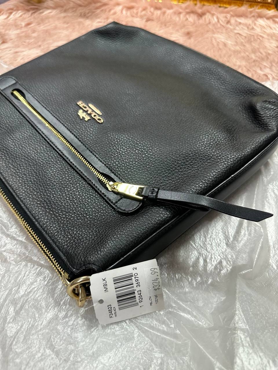 ORIG & IMPORTED COACH Mae File Crossbody Black Bag