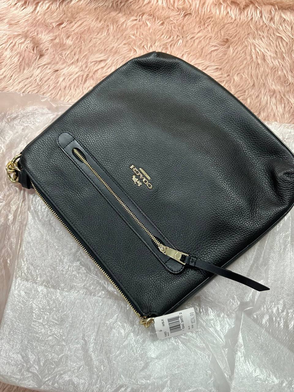 ORIG & IMPORTED COACH Mae File Crossbody Black Bag