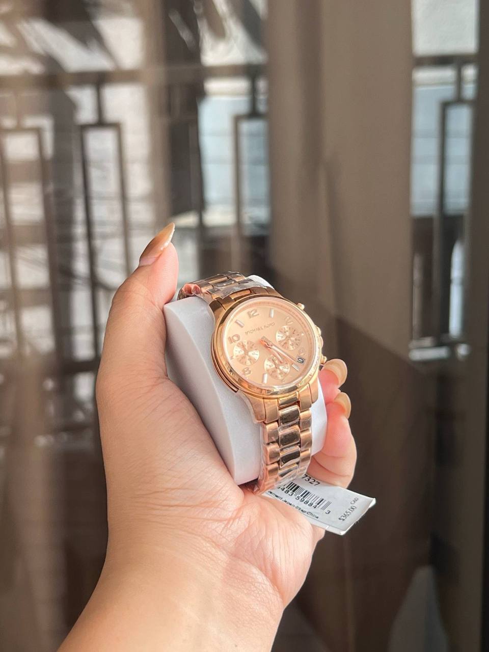 ORIG & IMPORTED Michael Kors MK Bradshaw Women's Watch Stainless Steel Rose Gold