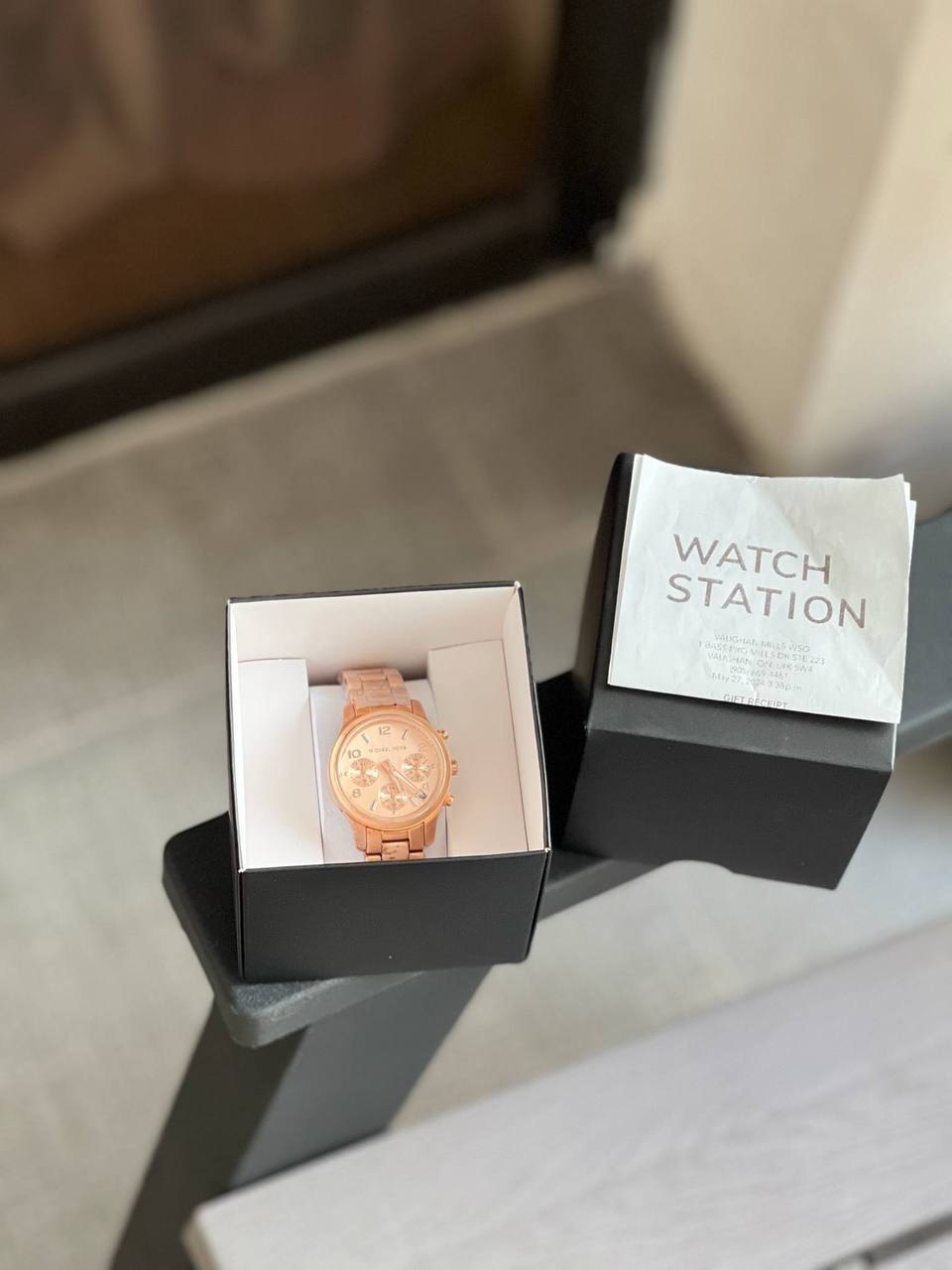 ORIG & IMPORTED Michael Kors MK Bradshaw Women's Watch Stainless Steel Rose Gold