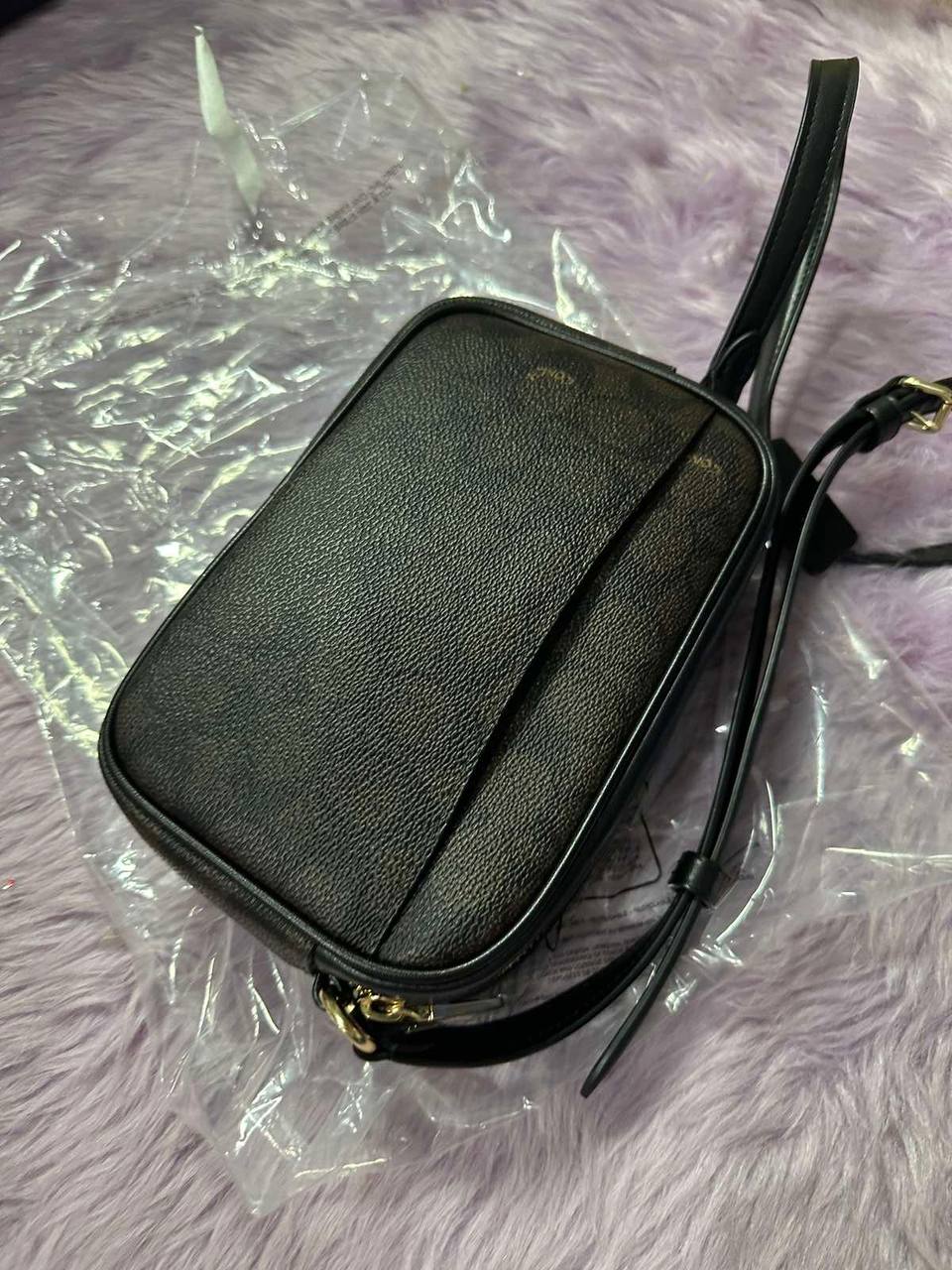 ORIG & IMPORTED Coach Mini Jamie Camera Bag In Signature Canvas Walnut Brown