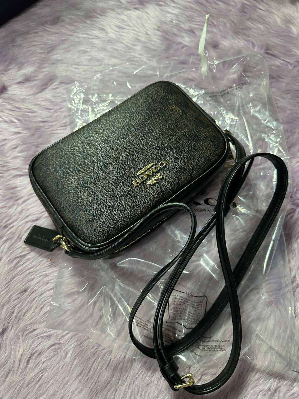 ORIG & IMPORTED Coach Mini Jamie Camera Bag In Signature Canvas Walnut Brown