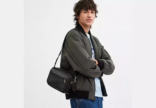 ORIG & IMPORTED COACH Elias Crossbody In Signature Canvas