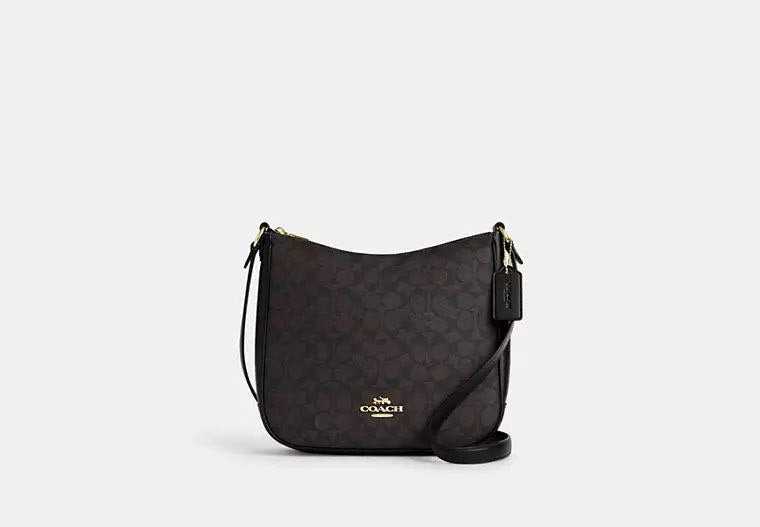 ORIG & IMPORTED COACH Ellie File Bag In Signature Canvas