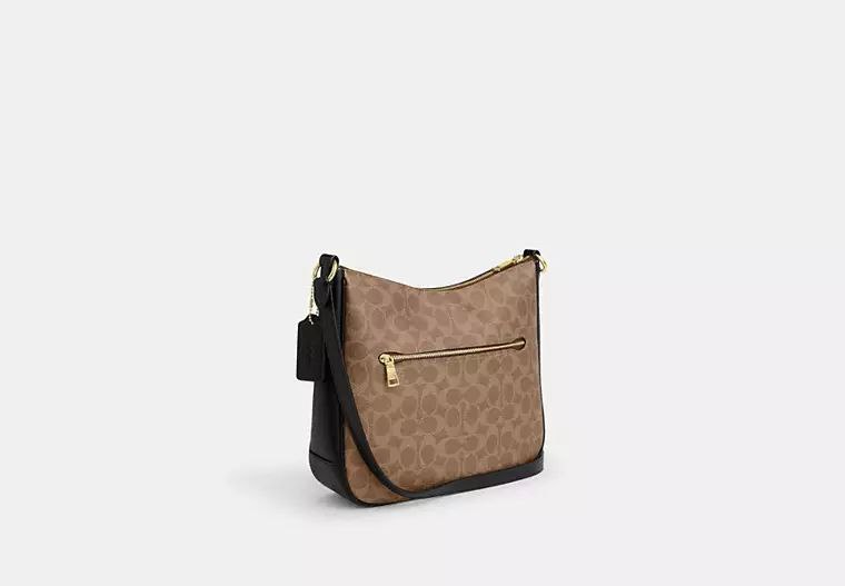 ORIG & IMPORTED COACH Ellie File Bag In Signature Canvas