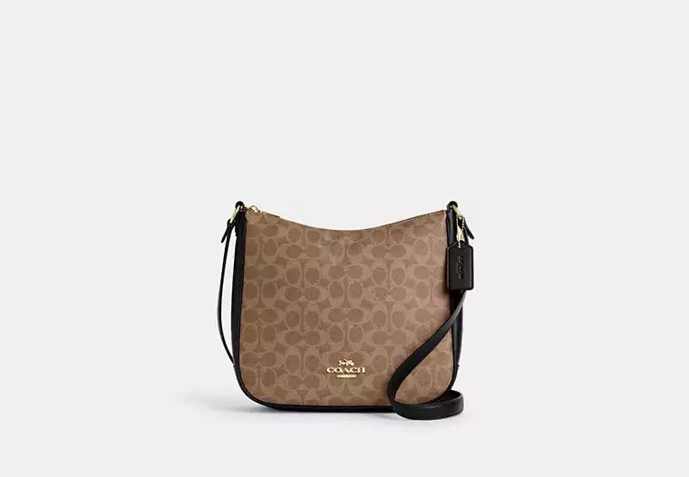 ORIG & IMPORTED COACH Ellie File Bag In Signature Canvas