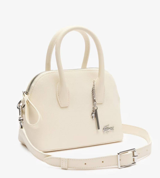 ORIG & IMPORTED Lacoste Mini Daily Lifestyle Bugatti Strap Small White Bag