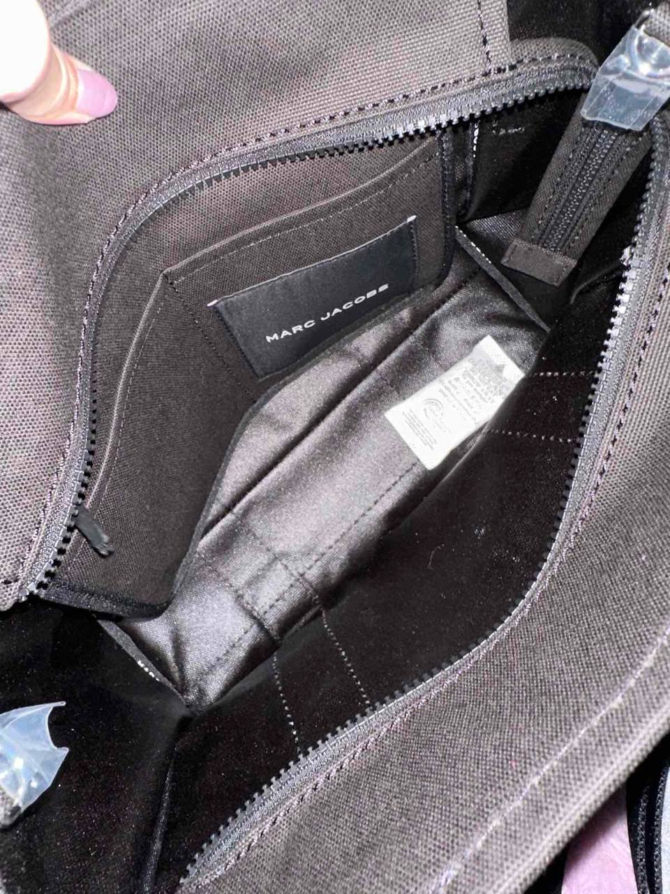 ORIG & IMPORTED Marc Jacobs MJ The Canvas Medium Tote Black Bag