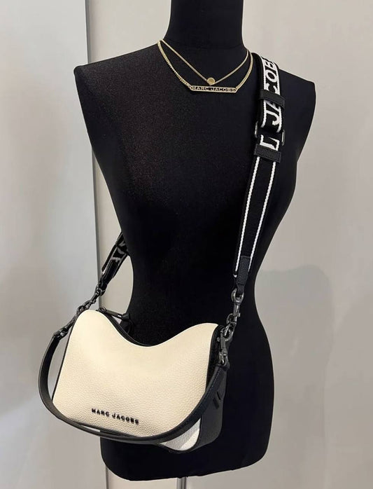 ORIG & IMPORTED Marc Jacobs MJ Drifter Small Hobo Bag Black/White