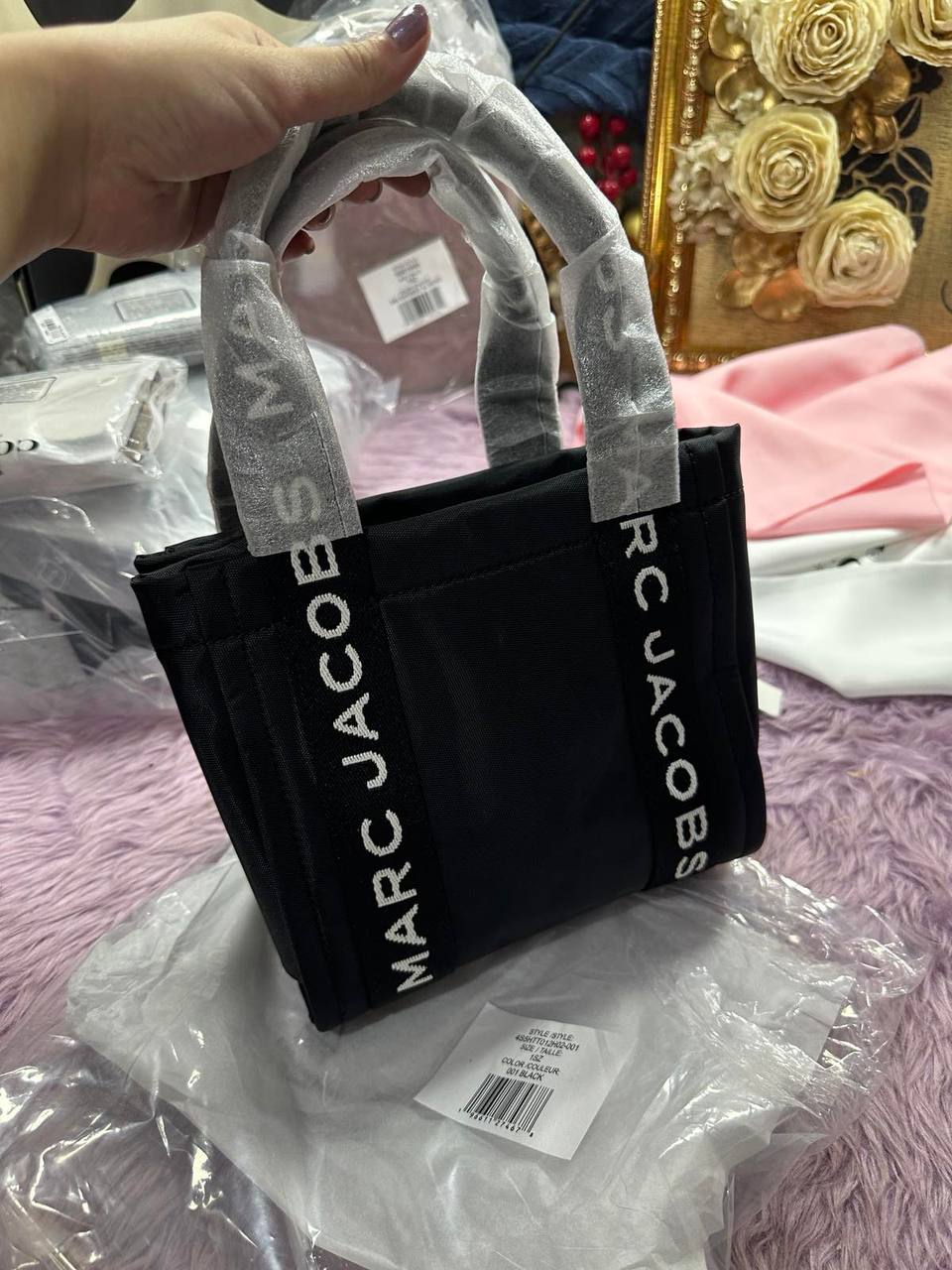 ORIG & IMPORTED Marc Jacobs MJ Nylon Marc-Et Small Nylon Tote Bag