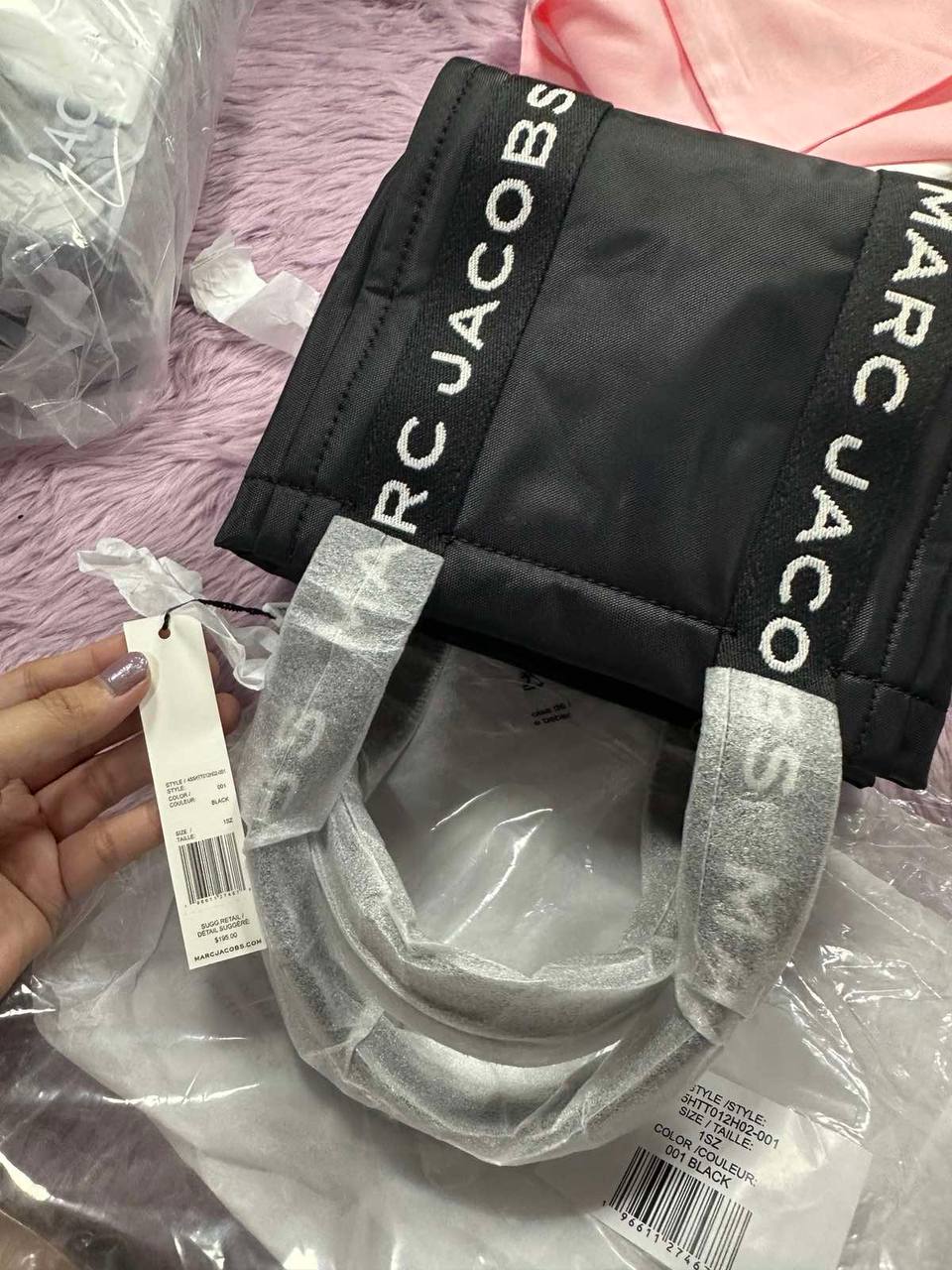 ORIG & IMPORTED Marc Jacobs MJ Nylon Marc-Et Small Nylon Tote Bag