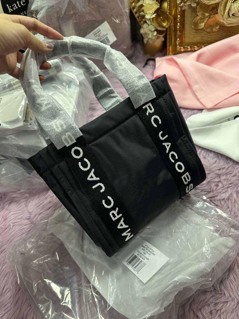 ORIG & IMPORTED Marc Jacobs MJ Nylon Marc-Et Small Nylon Tote Bag