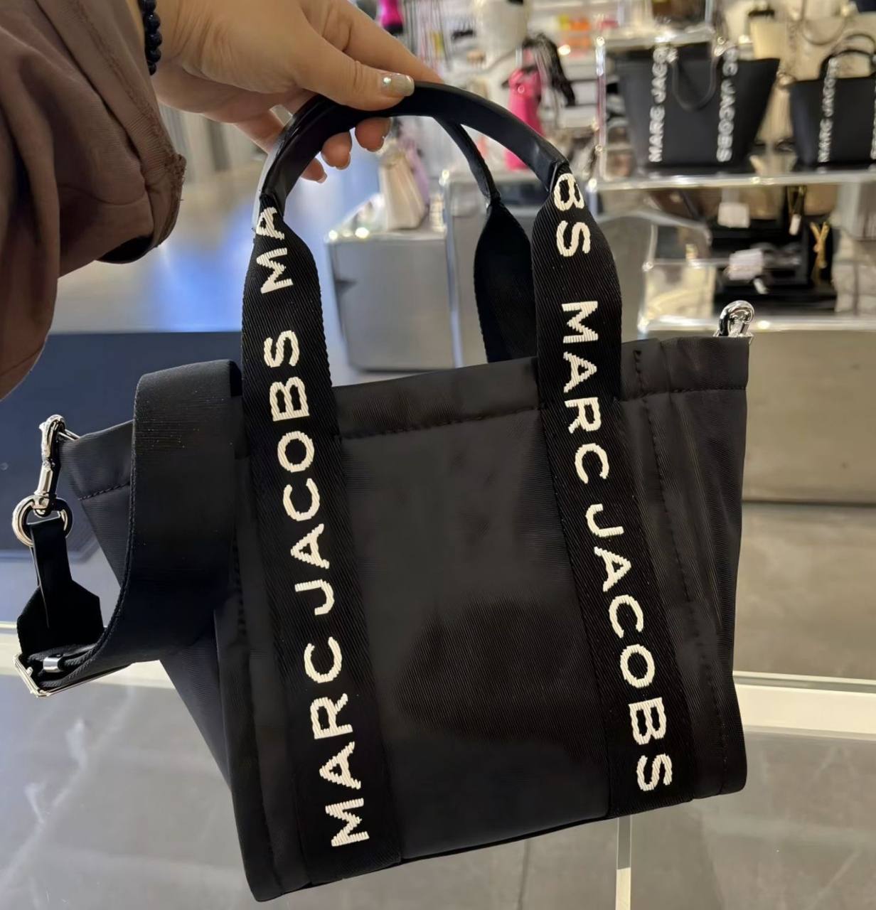 ORIG & IMPORTED Marc Jacobs MJ Nylon Marc-Et Small Nylon Tote Bag
