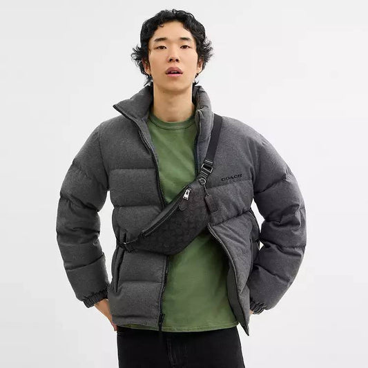 ORIG & IMPORTED COACH Warren Mini Belt Bag In Signature Canvas