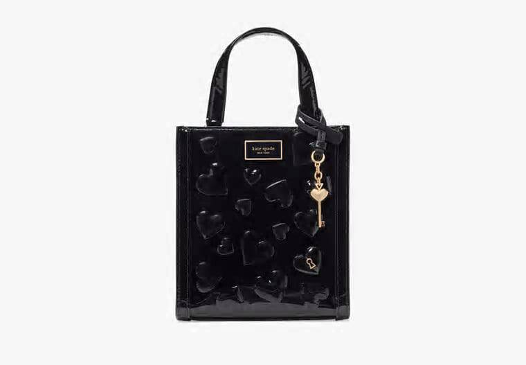 ORIG & IMPORTED Kate Spade KS Key To My Heart Manhattan Mini Tote