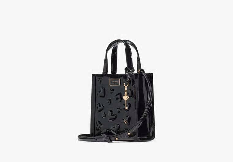 ORIG & IMPORTED Kate Spade KS Key To My Heart Manhattan Mini Tote