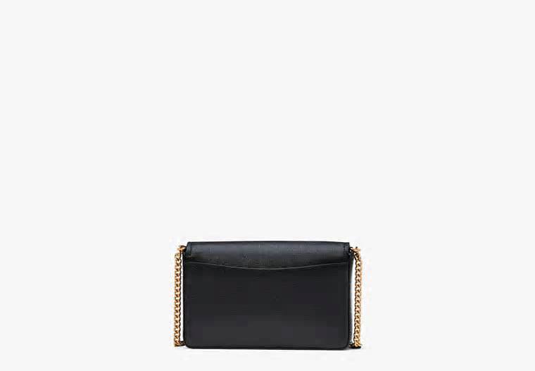 ORIG & IMPORTED Kate Spade KS Morgan Bow Embellished Flap Chain Wallet