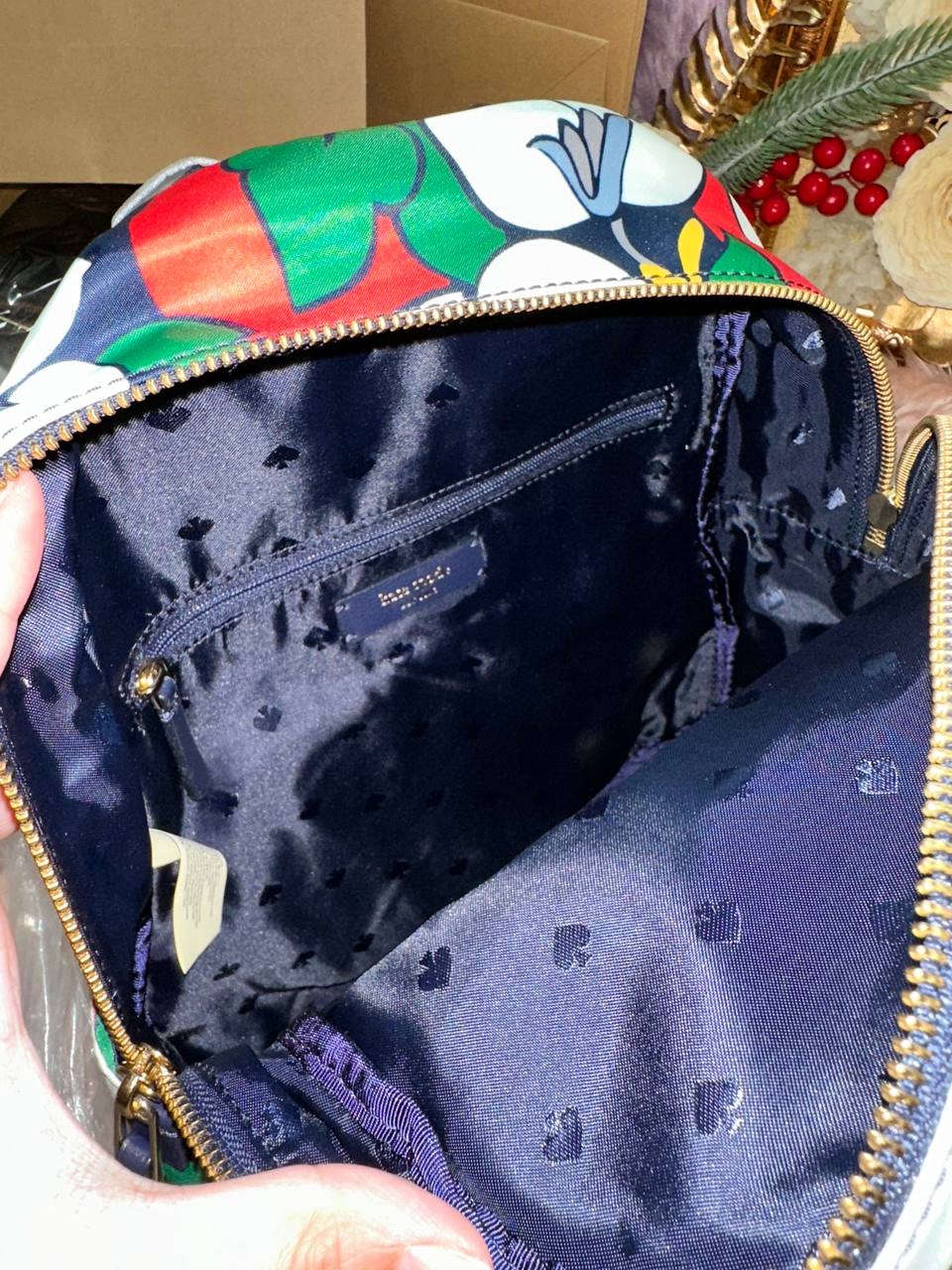 ORIG & IMPORTED Kate Spade KS Dawn Breezy Floral Medium Nylon Backpack