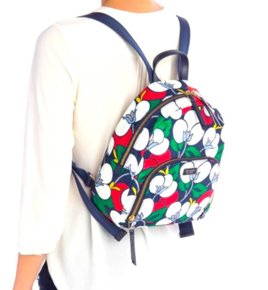 ORIG & IMPORTED Kate Spade KS Dawn Breezy Floral Medium Nylon Backpack