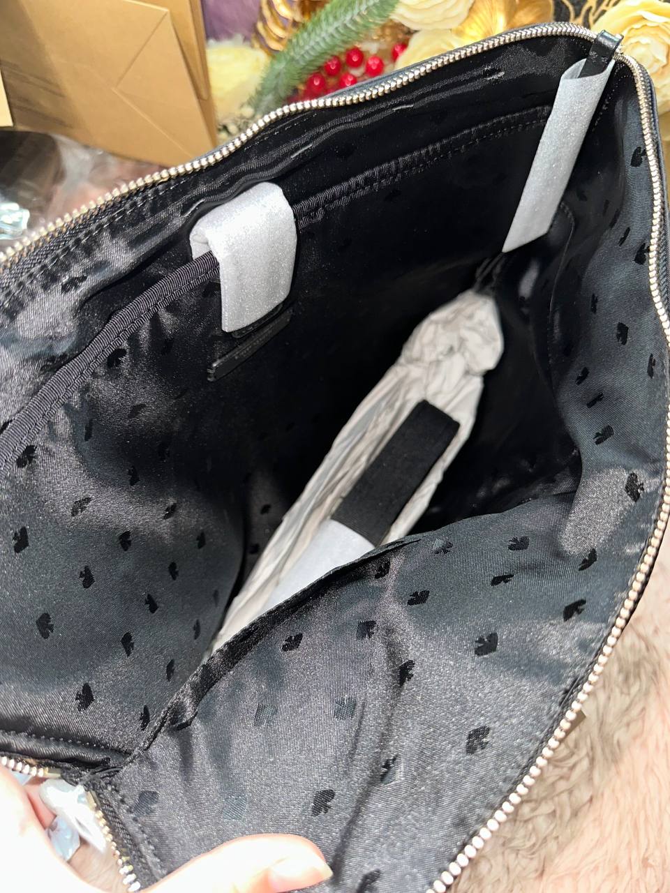 ORIG & IMPORTED Kate Spade KS Dawn Laptop Nylon Bag in Black