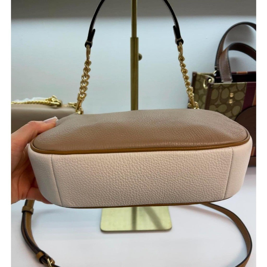 ORIG & IMPORTED CCH Teri Shoulder Bag In Colorblock Beige