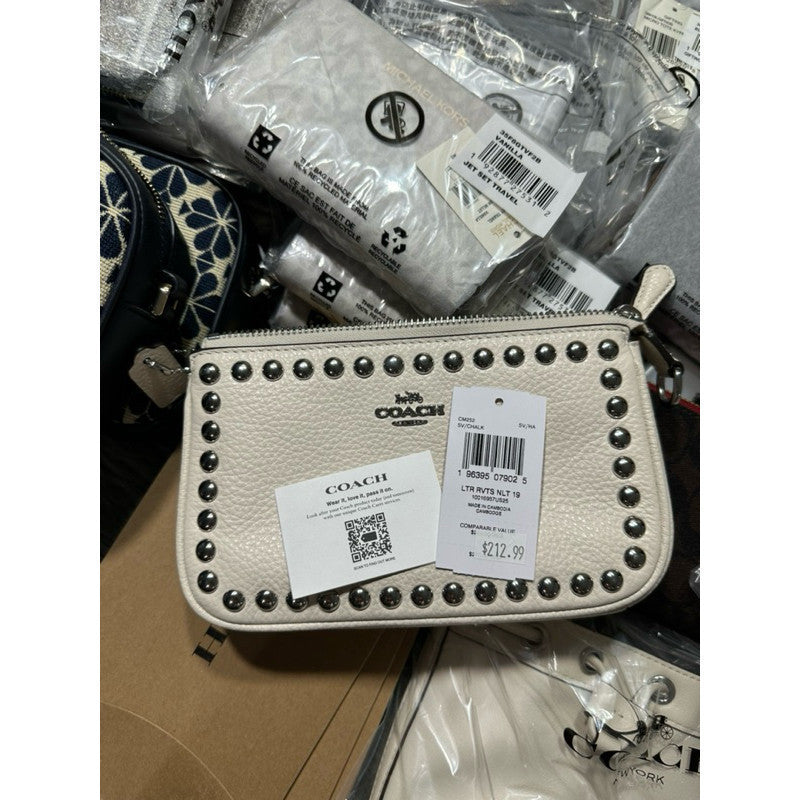 ORIG & IMPORTED CCH Nolita 19 With Rivets Small Bag in WHITE/CHALK