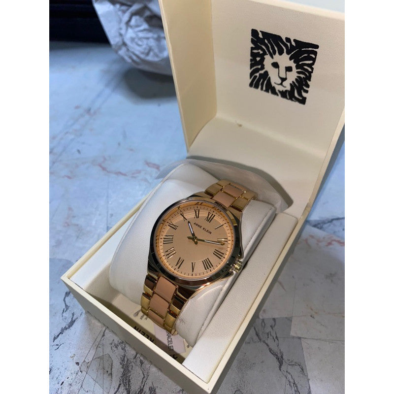 AUTHENTIC AK Klein Women's Bracelet Watch AK/3922TNGB