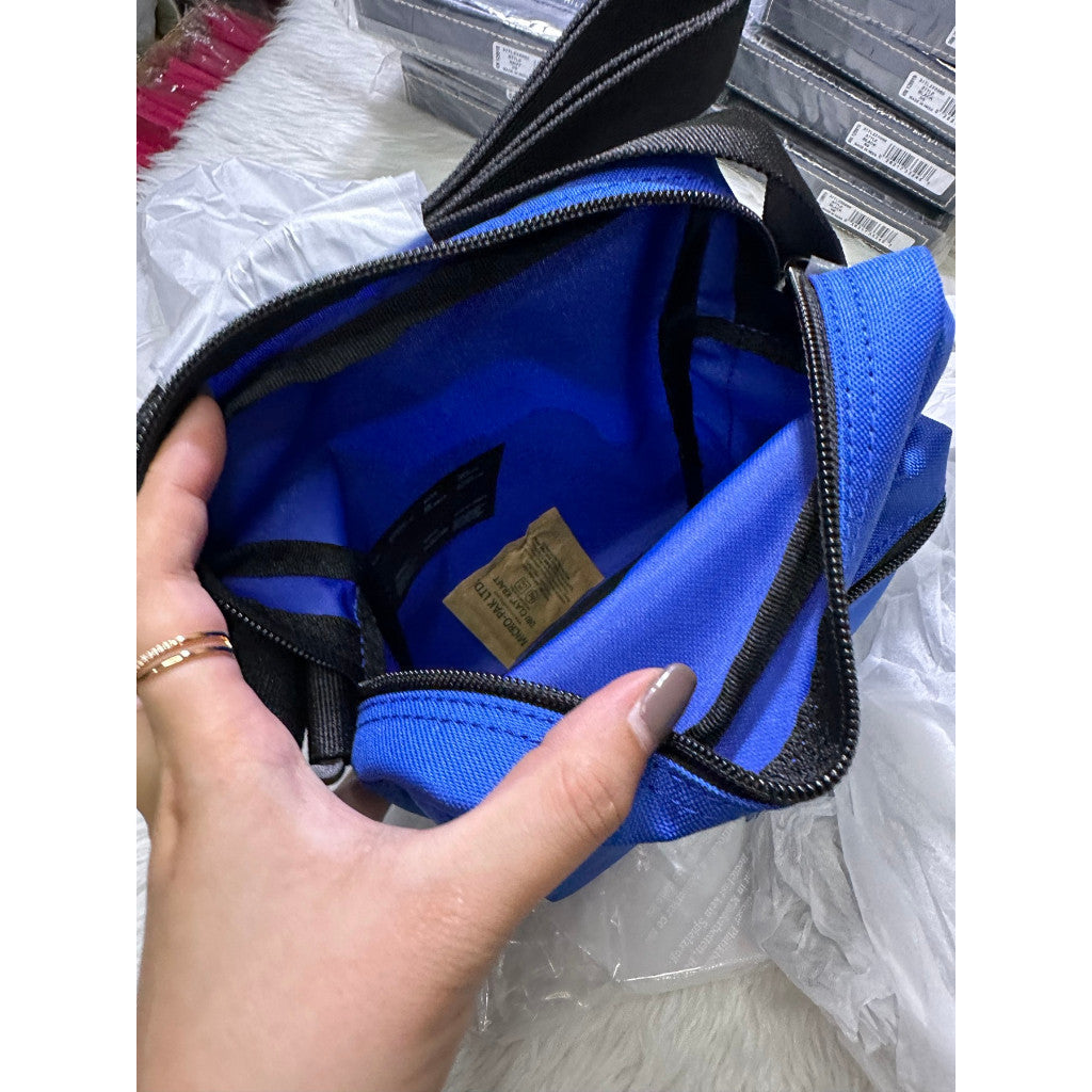 ORIG & IMPORTED LCT Men’s Recycled Fiber Shoulder Bag Red and Blue