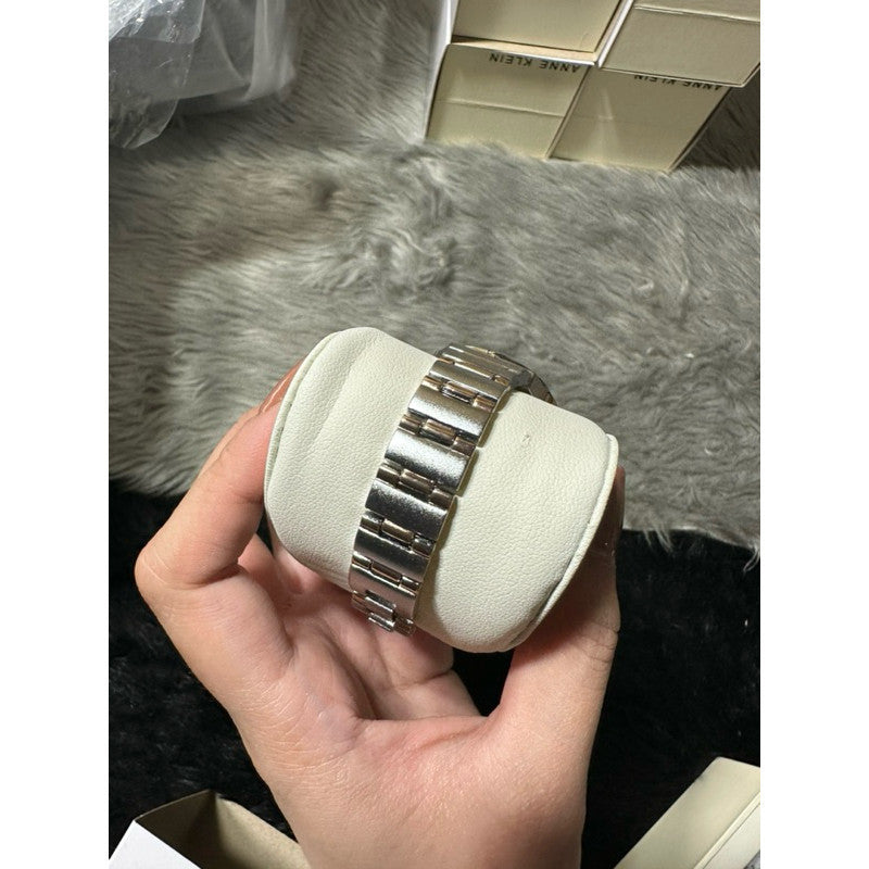 ORIG & IMPORTED AK Klein Women's Bracelet Watch Silver/Rose Gold 10/8655SVRT