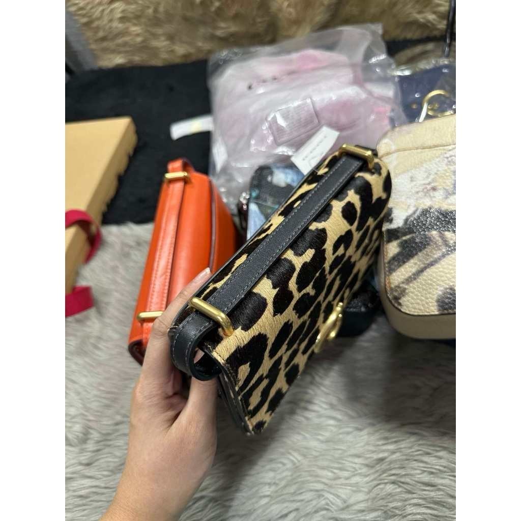 ORIG & IMPORTED CCH Retail Small Bandit Shoulder Bag With Leopard Print