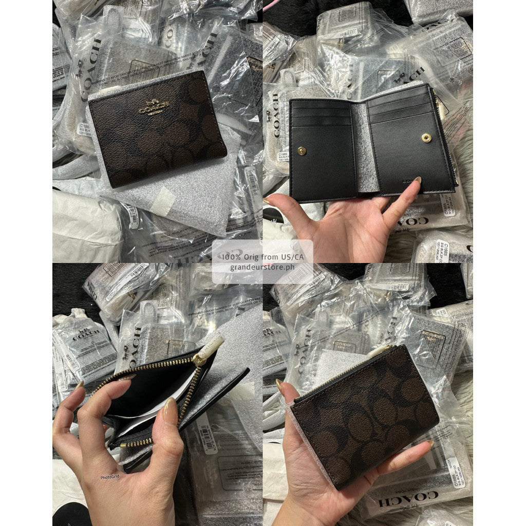 ORIG & IMPORTED CCH Flap Bifold Slim Snap Wallet