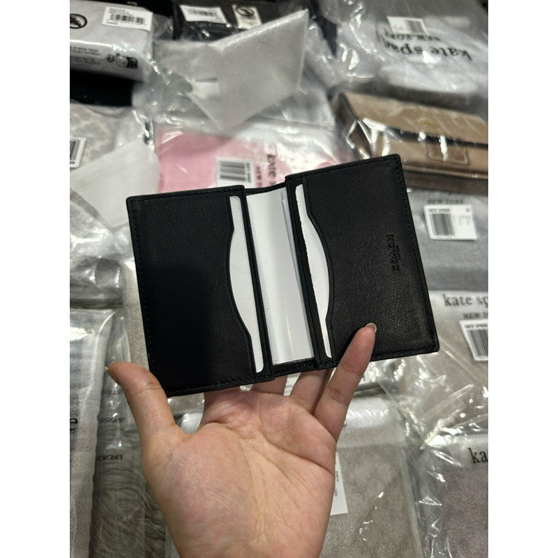 ORIG & IMPORTED CCH Retail Bifold Card Case Men’s Black Wallet