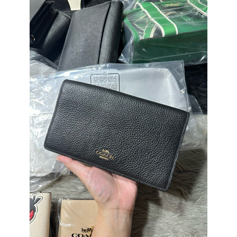 SALE! BNEW OLD STOCK CCH Anna Foldover Crossbody Bag Clutch in Black