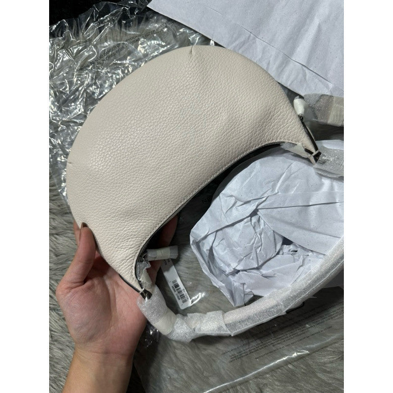 ORIG & IMPORTED CCH Mini Payton Small Hobo Shoulder Bag White
