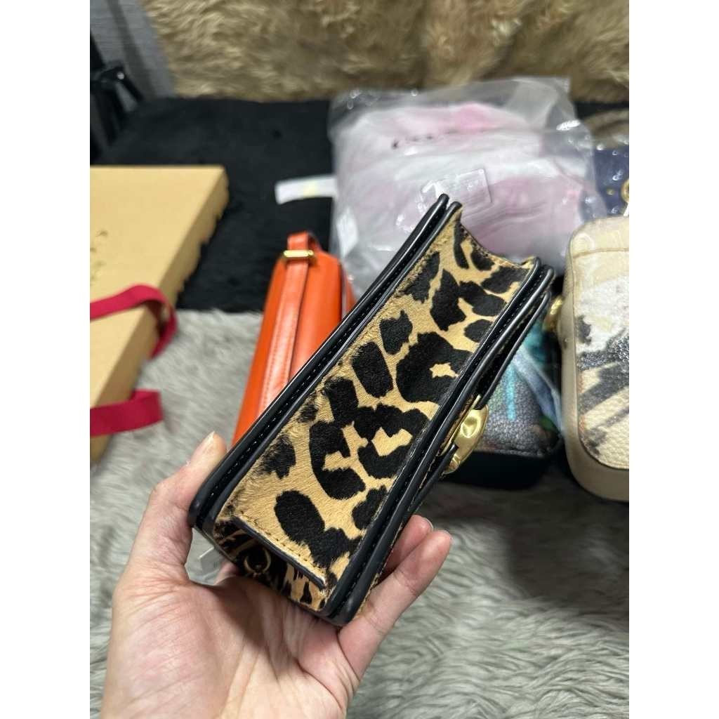 ORIG & IMPORTED CCH Retail Small Bandit Shoulder Bag With Leopard Print