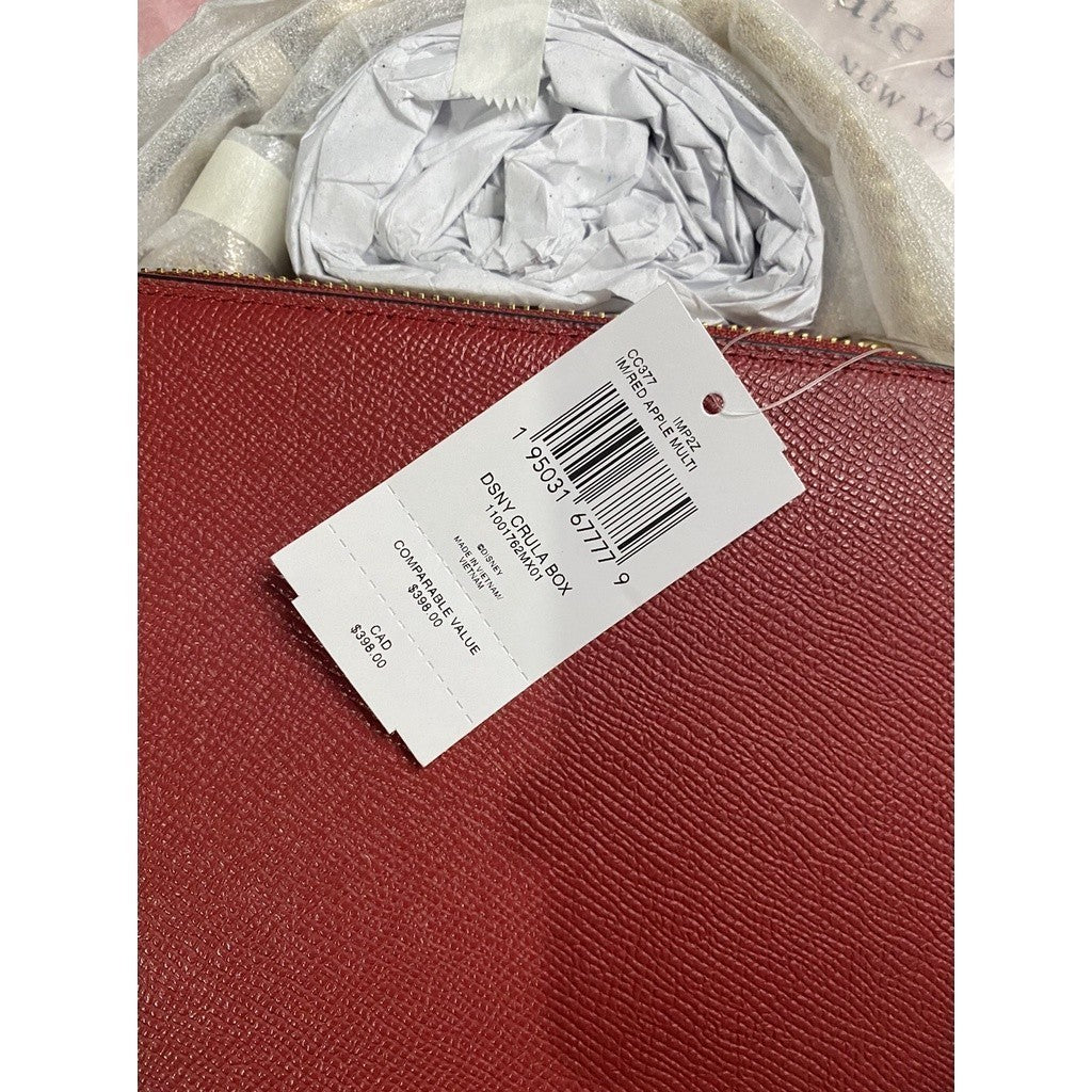 ORIG & IMPORTED CCH Disney Box Bag With Cruella Motif in Red