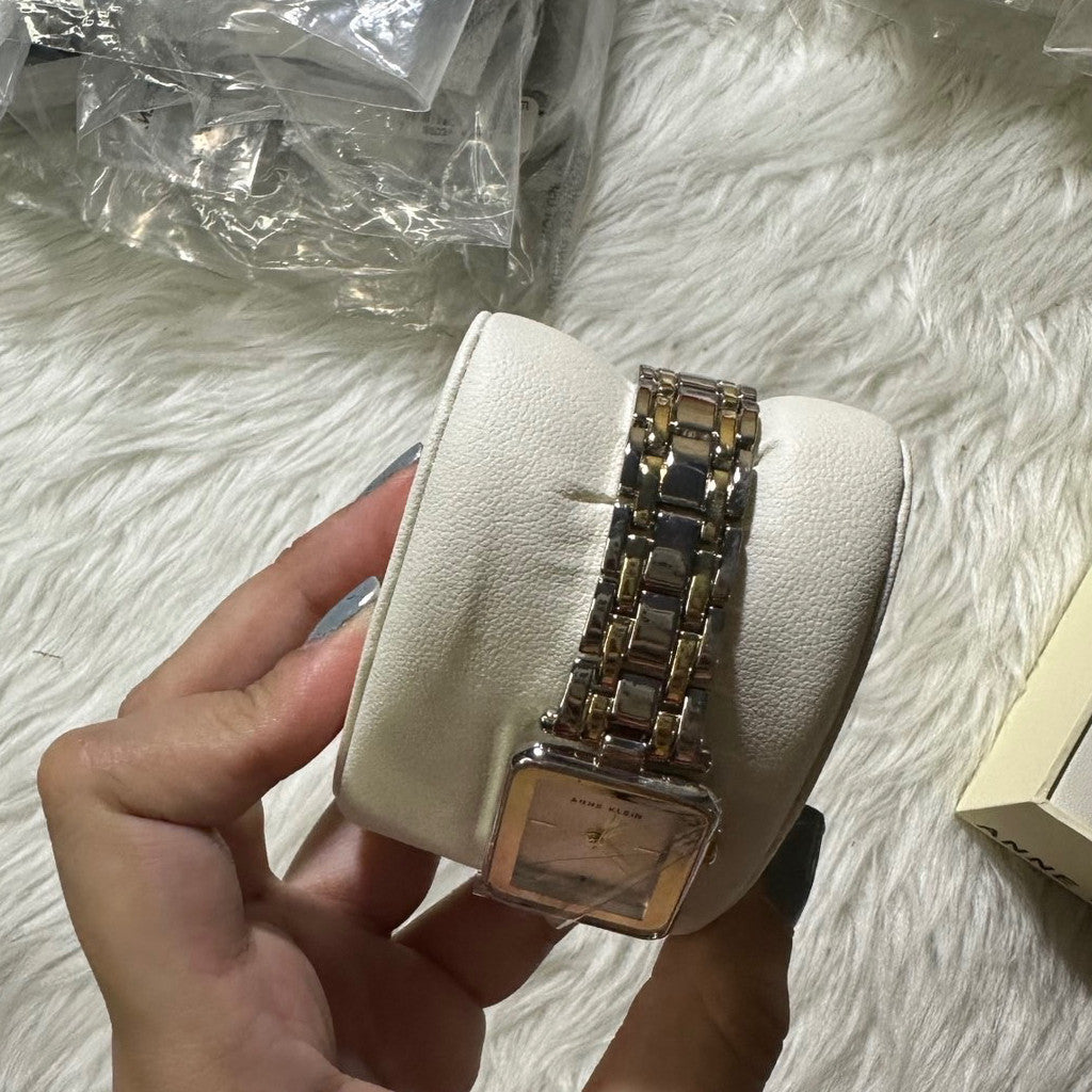AUTHENTIC/ORIGINAL AK Klein Women's Bracelet Watch AK/3907SVTT
