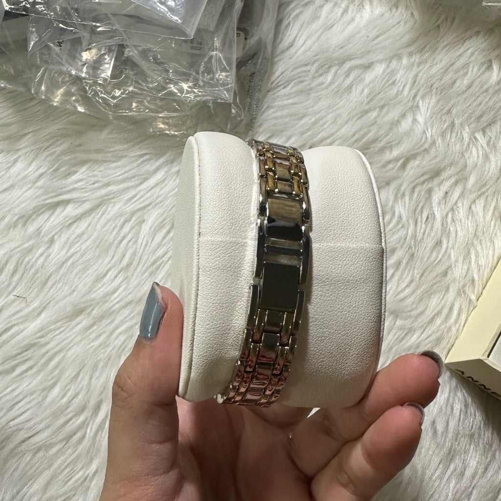 AUTHENTIC/ORIGINAL AK Klein Women's Bracelet Watch AK/3907SVTT