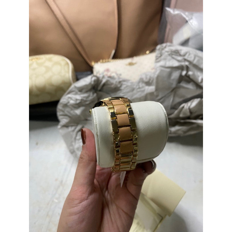 AUTHENTIC AK Klein Women's Bracelet Watch AK/3922TNGB