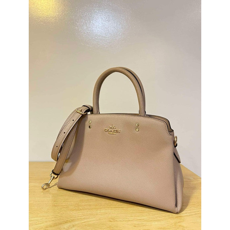 ORIG Preloved CCH Mini Lillie Carryall Small Satchel Bag Taupe