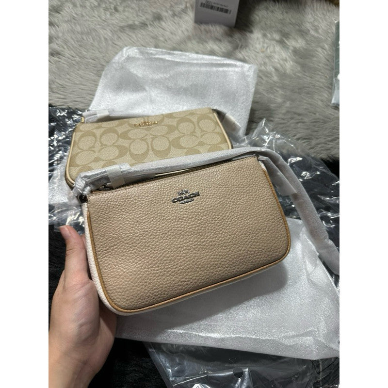 ORIG & IMPORTED CCH Nolita 19 In Colorblock Small Bag BEIGE