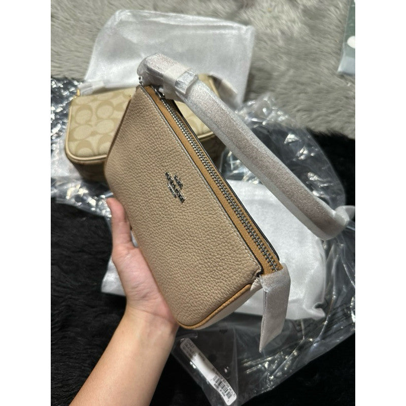 ORIG & IMPORTED CCH Nolita 19 In Colorblock Small Bag BEIGE