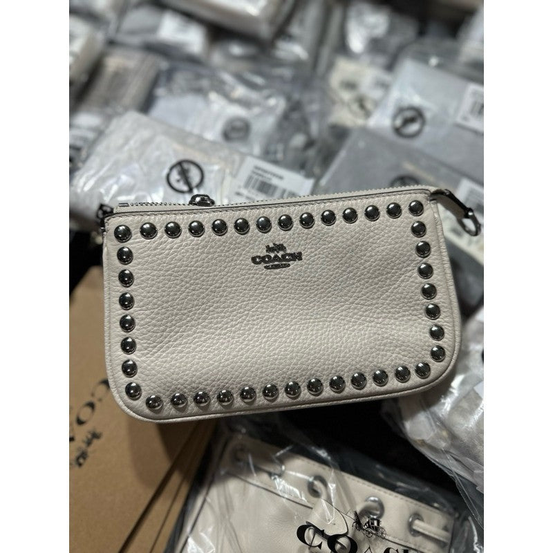 ORIG & IMPORTED CCH Nolita 19 With Rivets Small Bag in WHITE/CHALK