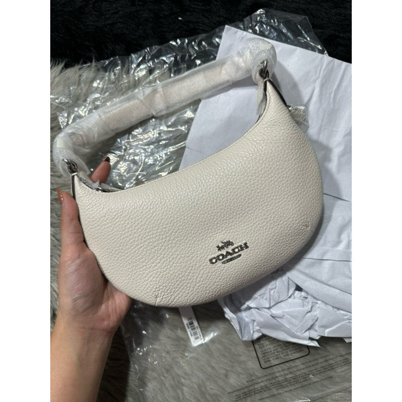 ORIG & IMPORTED CCH Mini Payton Small Hobo Shoulder Bag White
