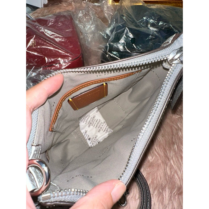 ORIG & IMPORTED CCH Small Chaise 19 Crossbody Bag Metallic
