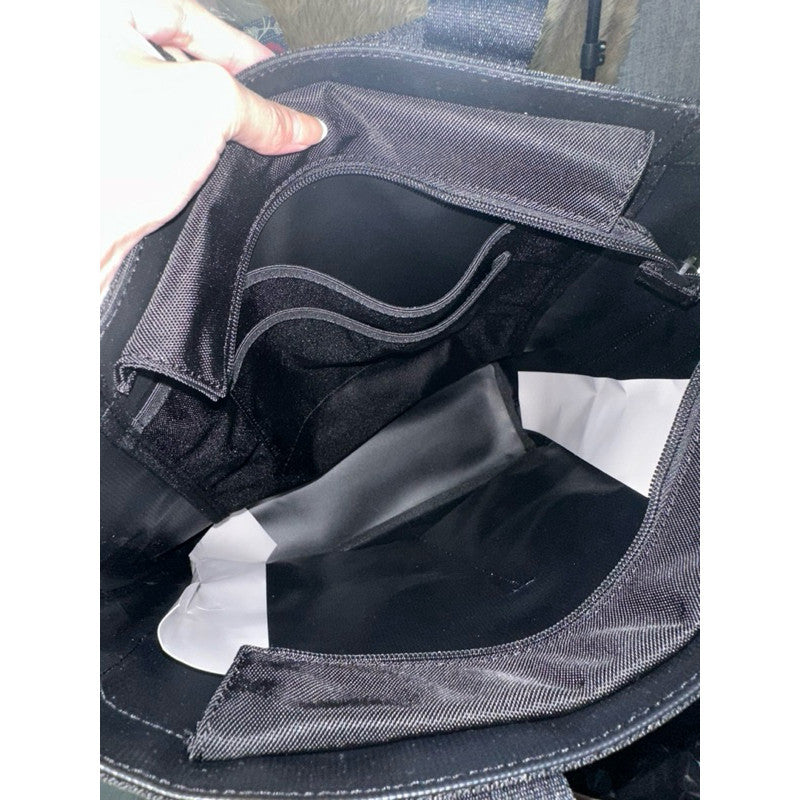 ORIG & IMPORTED LCT Unisex Outdoor Water-Repellent Tote Bag Black
