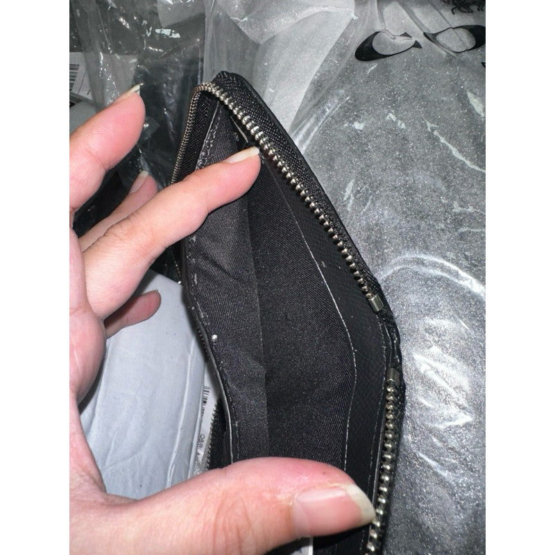 AUTHENTIC/ORIGINAL WITH FLAW Cch Small Zip Around Wallet With Star GlitterH